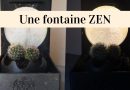 Réalisation d’une fontaine ZEN