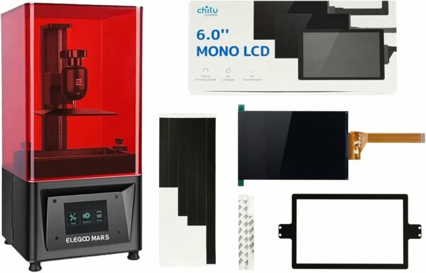 Kit de mise à niveau d'écran monochrome 2K pour Elegoo Mars