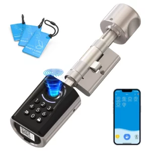 WELOCK ToucA51 – Serrure connectée à empreinte digitale et clavier à code
