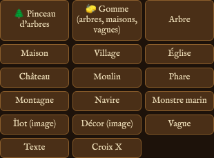 La palette d’outils Ajouter